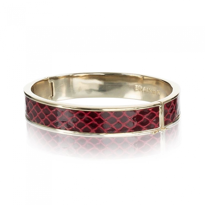 Brahmin Heritage Leather Bangle Rose Fairhaven ID:Brahmin-203896