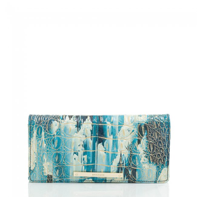 Brahmin Ady Wallet Deep Water Melbourne ID:Brahmin-203680
