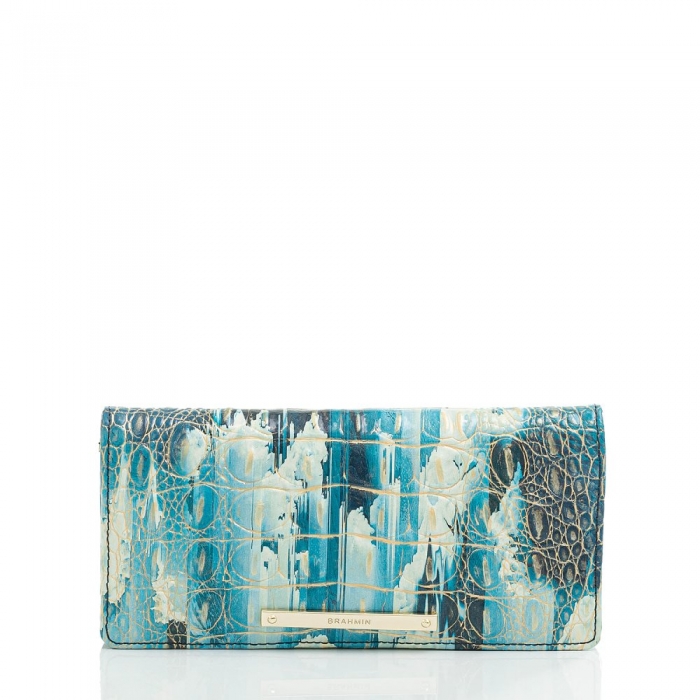 Brahmin Ady Wallet Deep Water Melbourne ID:Brahmin-203680