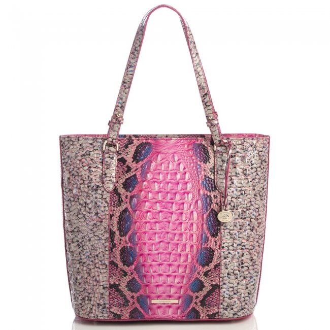 Brahmin Abigail Pink Cobra Ombre Melbourne ID:Brahmin-202818 Brahmin Abigail Pink Cobra Ombre Melbourne ID:Brahmin-202818