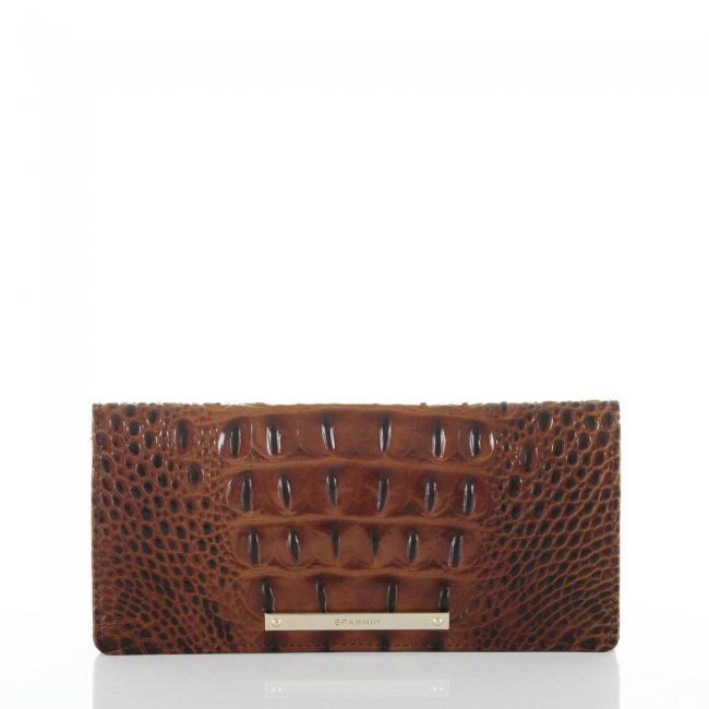 Brahmin Ady Wallet Pecan Melbourne ID:Brahmin-203740