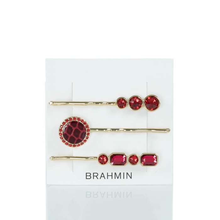 Brahmin Trio Hair Pins Rose Fairhaven ID:Brahmin-203891