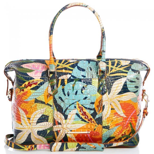 Brahmin Duxbury Weekender Retro Jungle Melbourne ID:Brahmin-202687