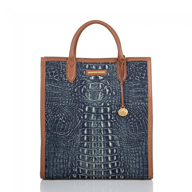 Brahmin Monique Denim Quinze ID:Brahmin-202508