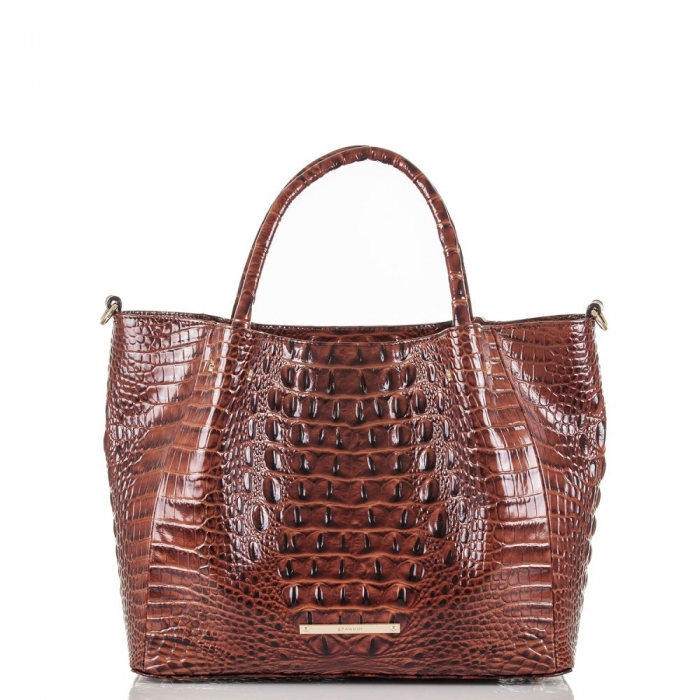 Brahmin Small Mallory Pecan Melbourne ID:Brahmin-203000