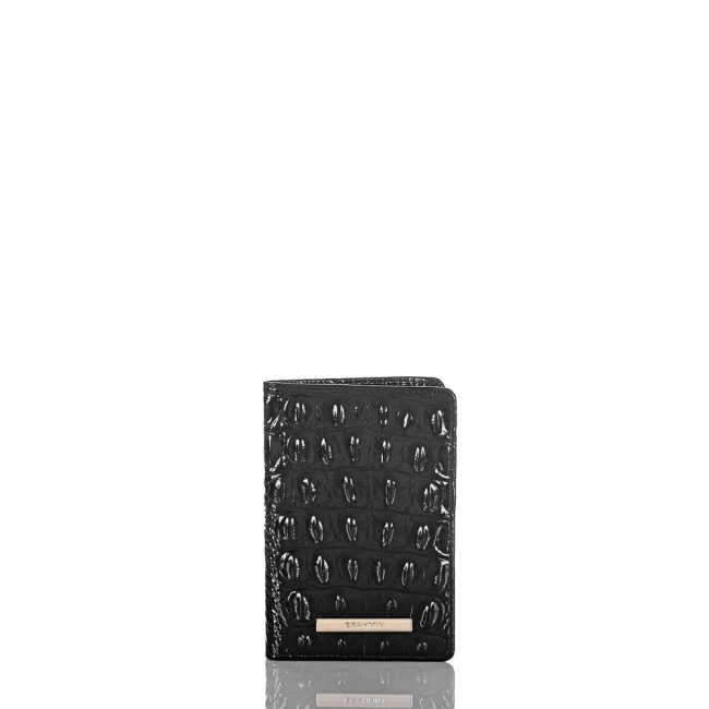 Brahmin Passport Wallet Black Melbourne ID:Brahmin-203558