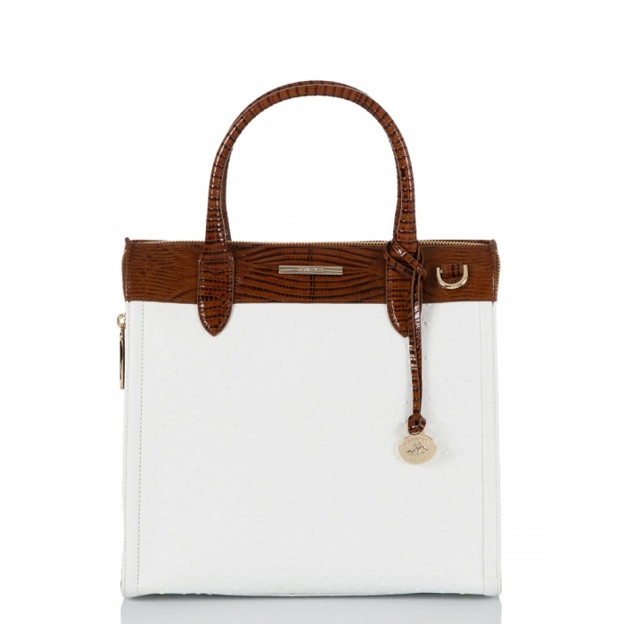 Brahmin Caroline Milk Sanibel ID:Brahmin-203132