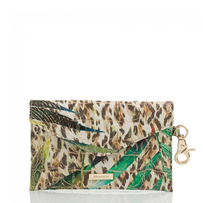 Brahmin Mini Envelope Case Botanica Melbourne ID:Brahmin-203560