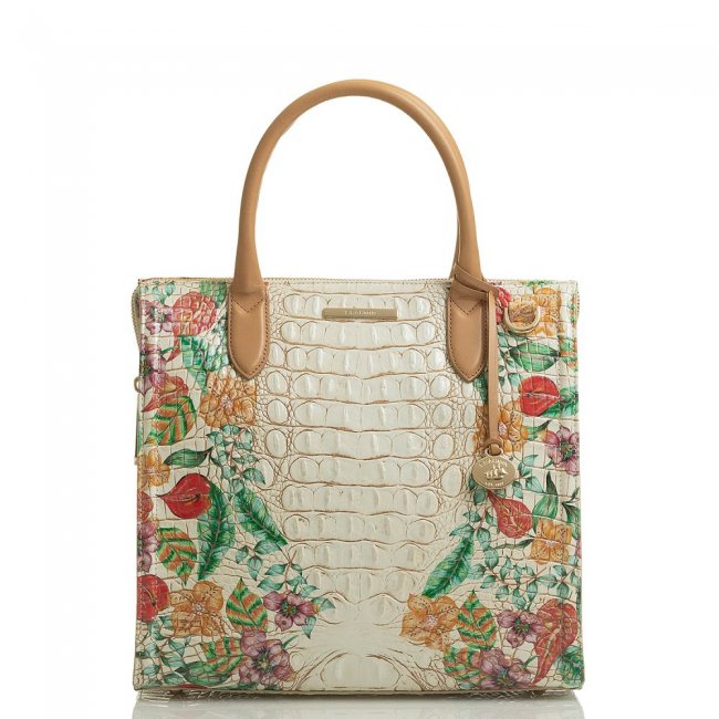 Brahmin Caroline Ivory Tahiti ID:Brahmin-202978 Brahmin Caroline Ivory Tahiti ID:Brahmin-202978