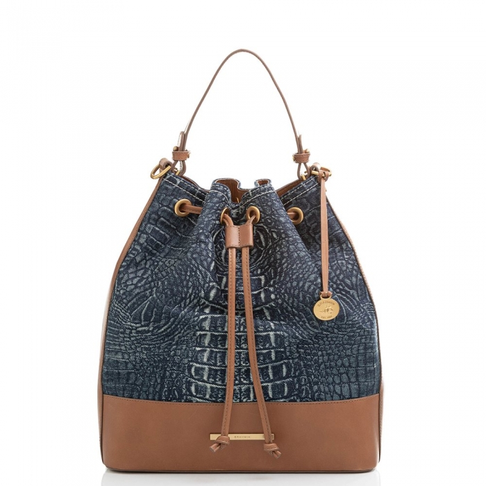 Brahmin Marlowe Denim Quinze ID:Brahmin-202610