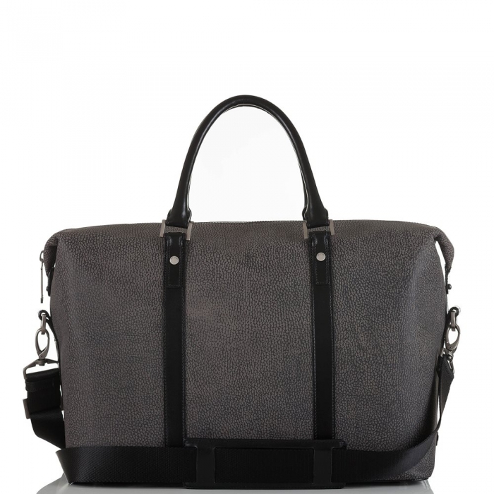 Brahmin Duxbury Duffle Charcoal Aslan ID:Brahmin-202502