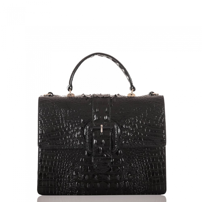 Brahmin Medium Francine Black Melbourne ID:Brahmin-202932