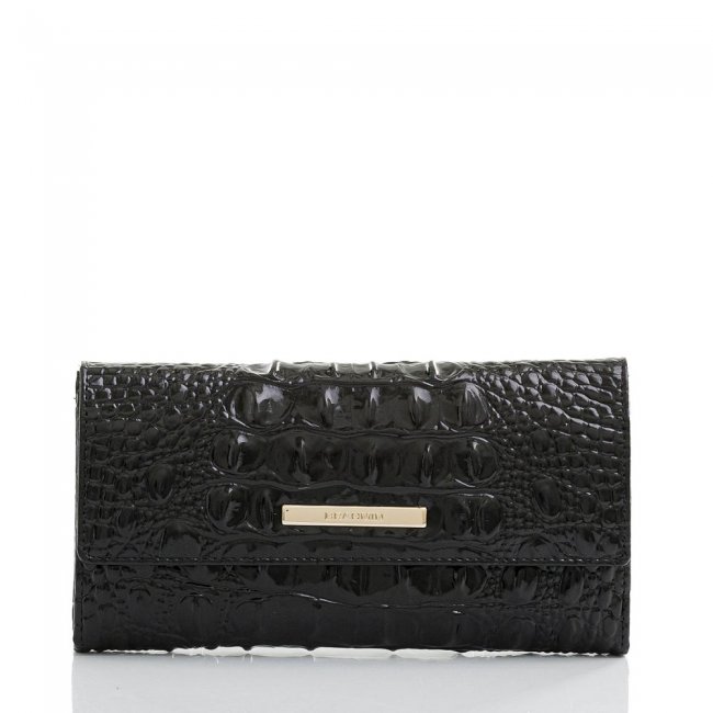 Brahmin Cordelia Wallet Black Melbourne ID:Brahmin-203621 Brahmin Cordelia Wallet Black Melbourne ID:Brahmin-203621