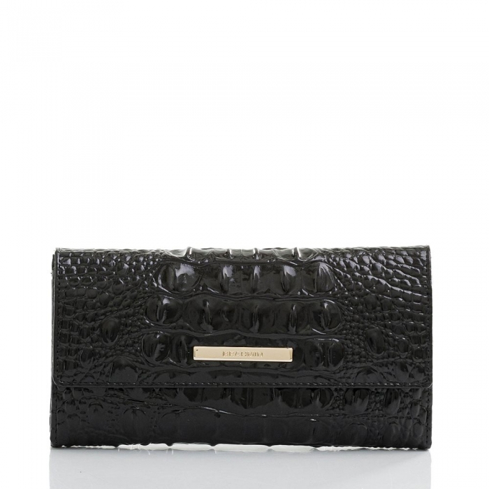 Brahmin Cordelia Wallet Black Melbourne ID:Brahmin-203621