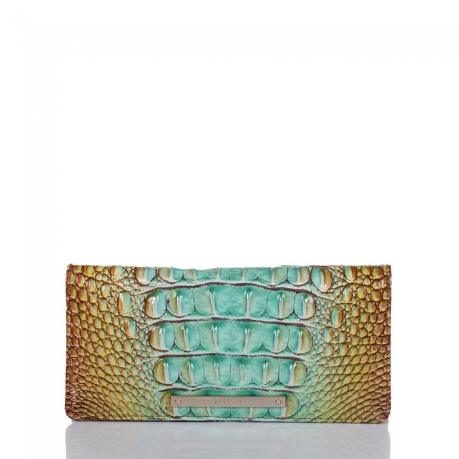 Brahmin Ady Wallet Cactus Ombre Melbourne ID:Brahmin-203642