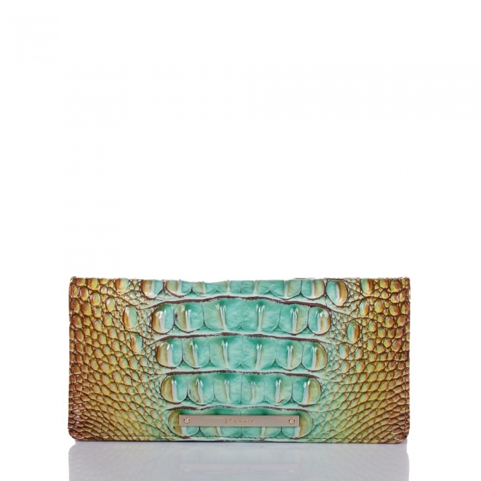 Brahmin Ady Wallet Cactus Ombre Melbourne ID:Brahmin-203642