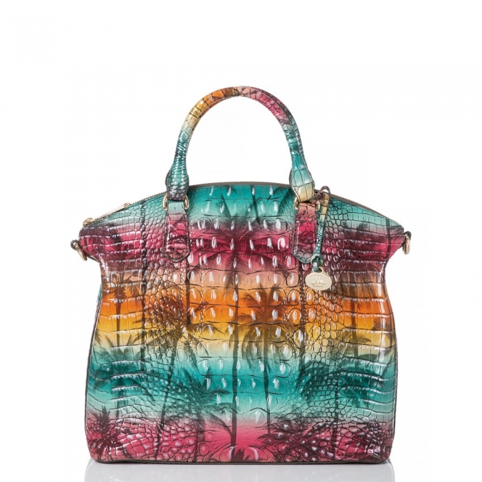Brahmin Large Duxbury Satchel Luau Melbourne ID:Brahmin-203088