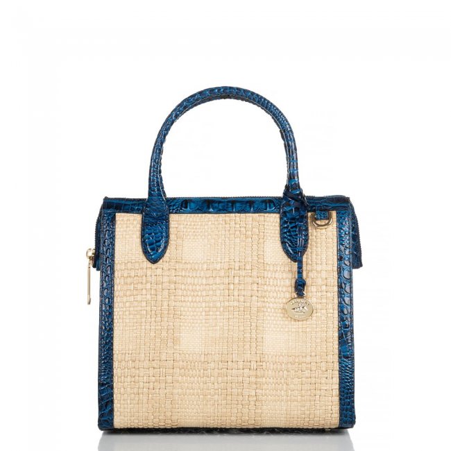 Brahmin Small Caroline Sapphire Beachrose ID:Brahmin-202561