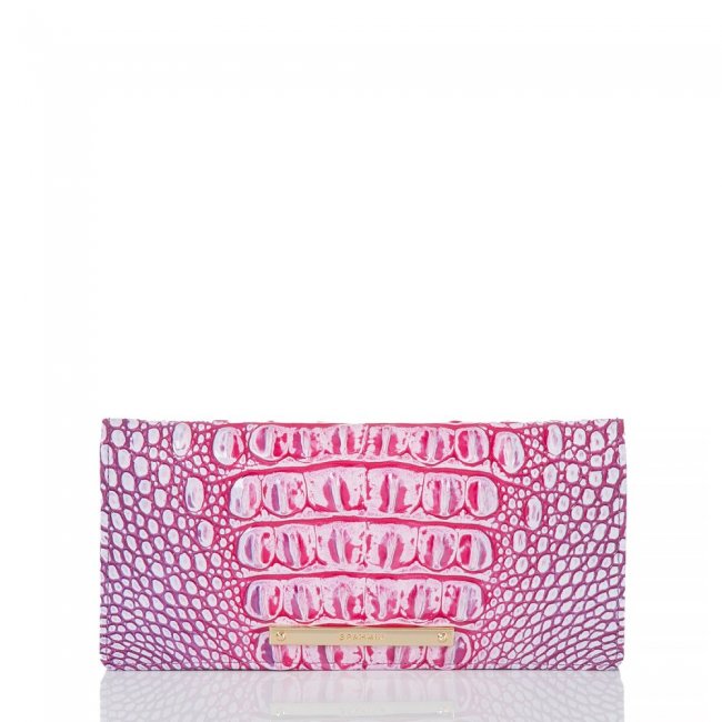 Brahmin Ady Wallet Boysenberry Ombre Melbourne ID:Brahmin-203638