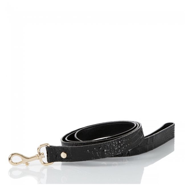 Brahmin Large Pet Leash Black Melbourne ID:Brahmin-203586