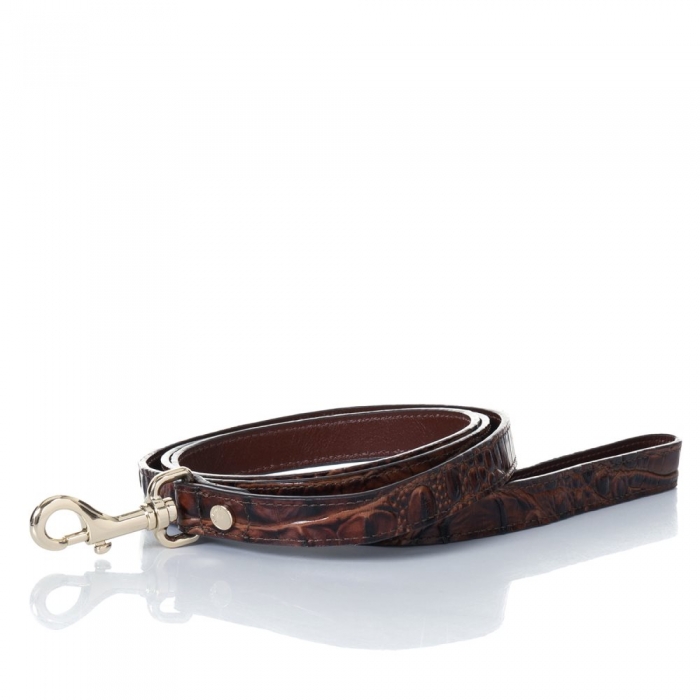 Brahmin Medium Pet Leash Pecan Melbourne ID:Brahmin-203597