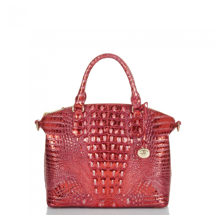 Brahmin Duxbury Satchel Red Dragon Melbourne ID:Brahmin-203043