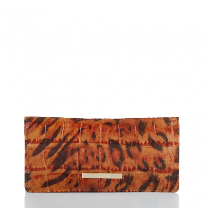 Brahmin Ady Wallet Cognac Hendrix ID:Brahmin-203665