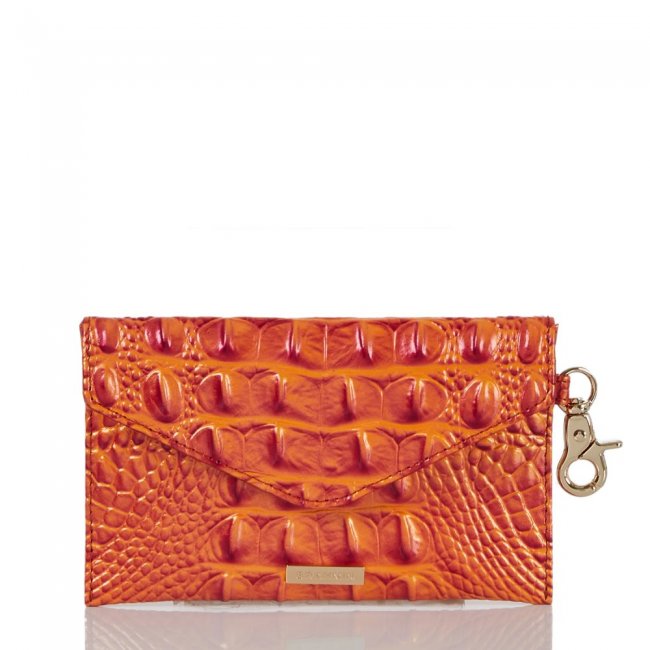 Brahmin Mini Envelope Case Dusty Orange Melbourne ID:Brahmin-203565