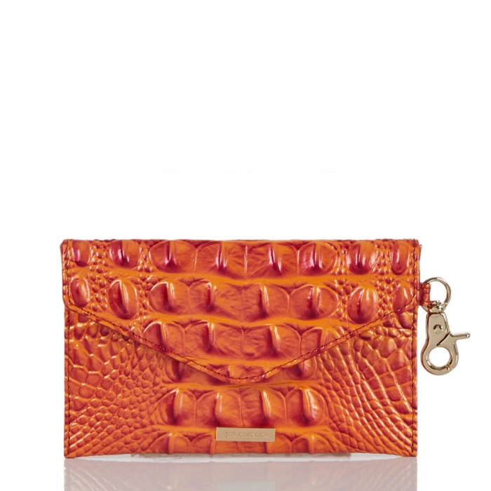 Brahmin Mini Envelope Case Dusty Orange Melbourne ID:Brahmin-203565
