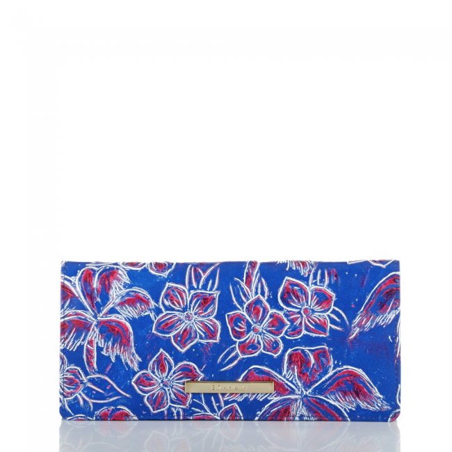 Brahmin Ady Wallet Vista Blue Torrone ID:Brahmin-203827 Brahmin Ady Wallet Vista Blue Torrone ID:Brahmin-203827