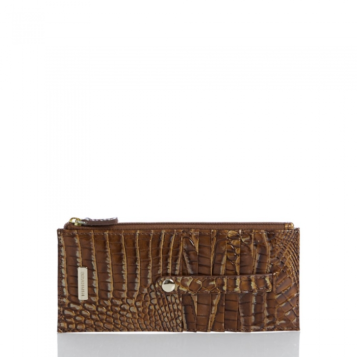 Brahmin Credit Card Wallet Teak Ombre Melbourne ID:Brahmin-203812