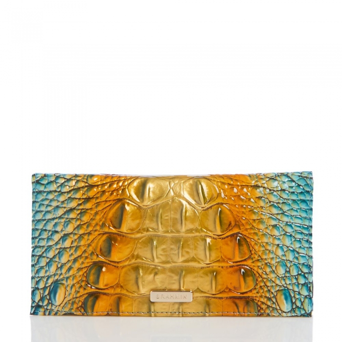 Brahmin Cordelia Checkbook Bermuda Ombre Melbourne ID:Brahmin-203608