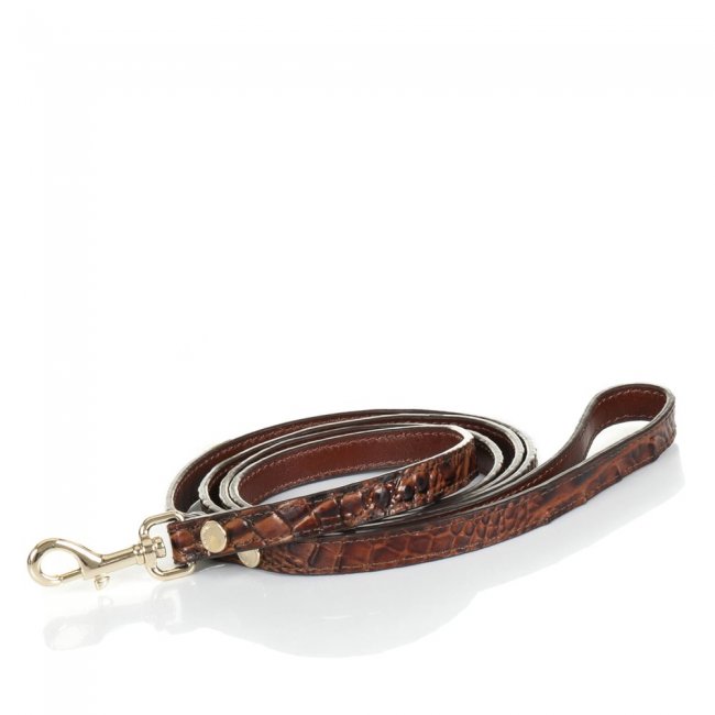 Brahmin Small Pet Leash Pecan Melbourne ID:Brahmin-203596