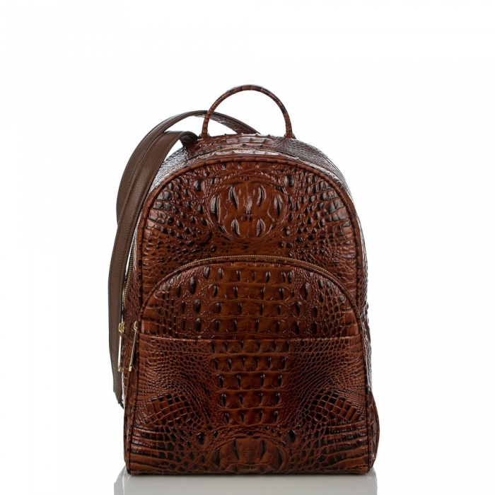Brahmin Dartmouth Backpack | Brown Leather Backpack ID:Brahmin-202666