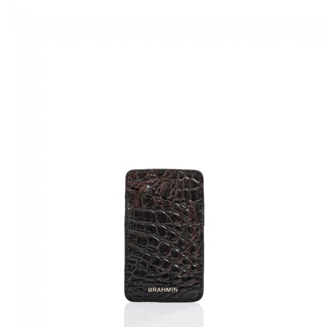 Brahmin Card Case Cocoa Melbourne ID:Brahmin-203663