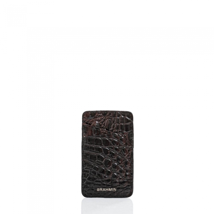 Brahmin Card Case Cocoa Melbourne ID:Brahmin-203663