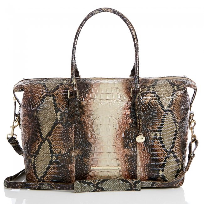 Brahmin Duxbury Weekender Diamondback Ombre Melbourne ID:Brahmin-202683