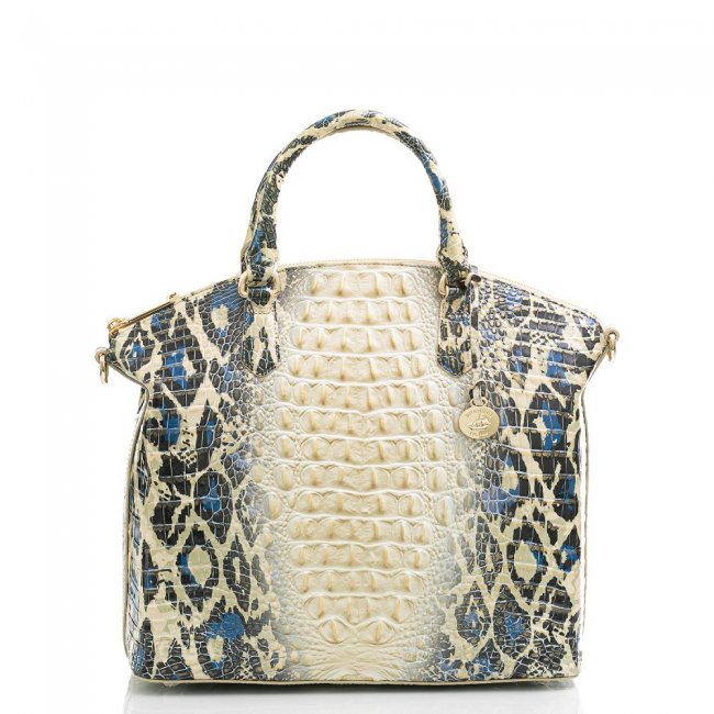 Brahmin Large Duxbury Satchel Jaguar Ombre Melbourne ID:Brahmin-202979