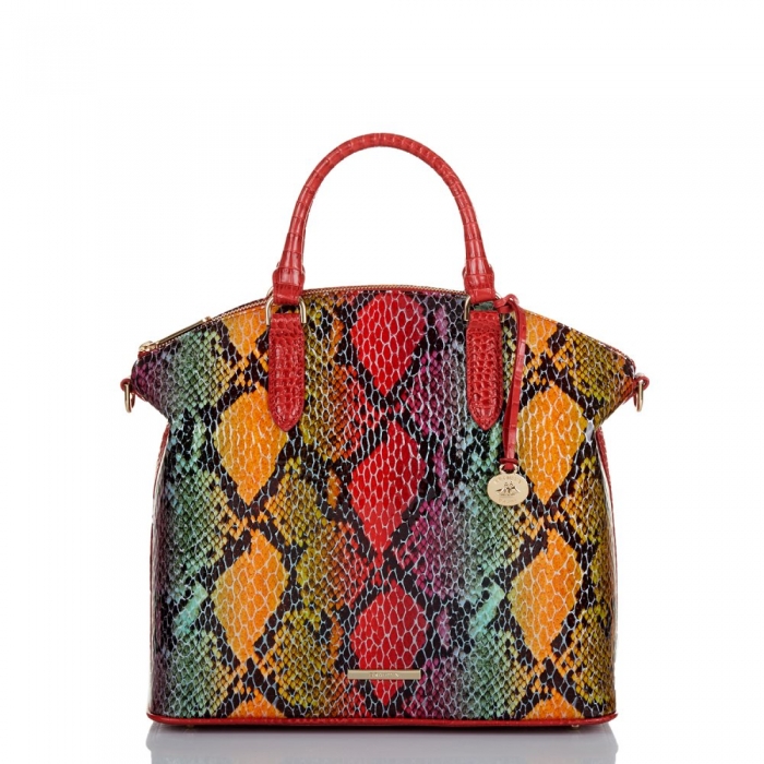 Brahmin Large Duxbury Satchel Red Dragon Experium ID:Brahmin-202557