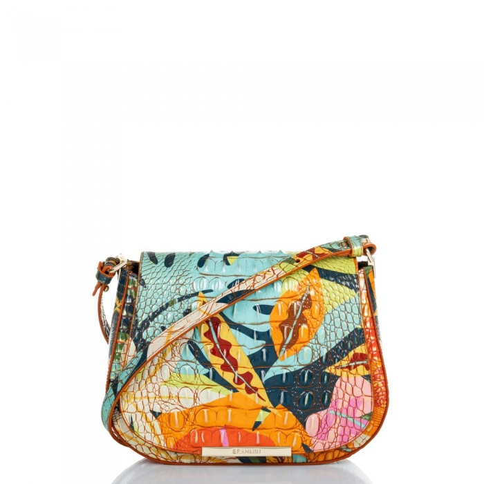 Brahmin Small Nadine Retro Jungle Melbourne ID:Brahmin-203365