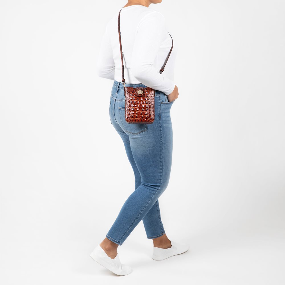 Brahmin Marley Punchy Coral Melbourne ID:Brahmin-203360