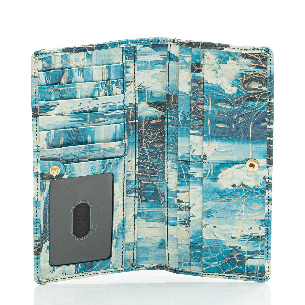 Brahmin Ady Wallet Deep Water Melbourne ID:Brahmin-203680