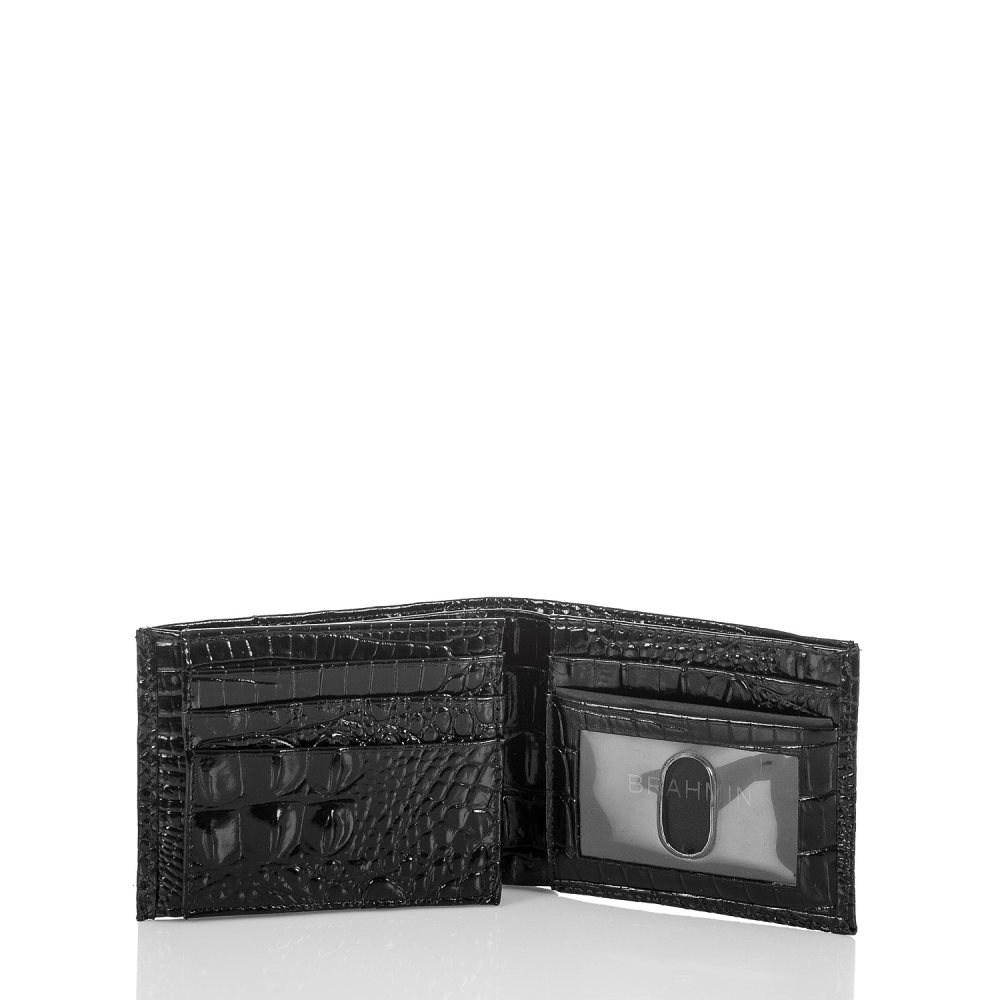 Brahmin Bifold Black Melbourne ID:Brahmin-202632