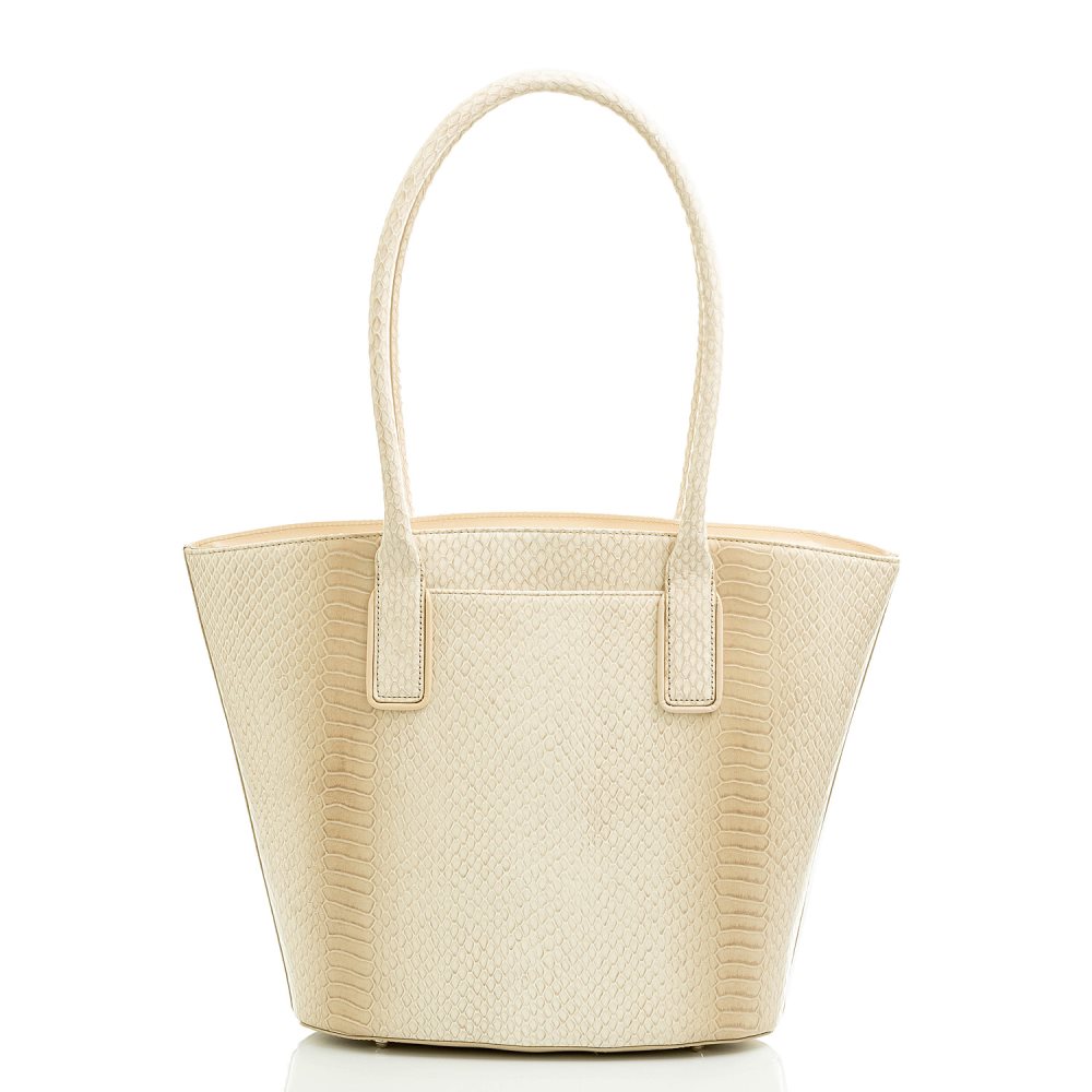 Brahmin Medium Bowie Praline Plaza ID:Brahmin-202767