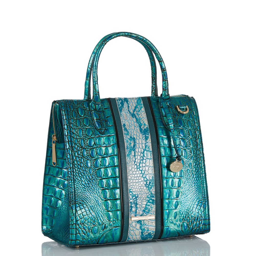 Brahmin Caroline Peacock Shimmer ID:Brahmin-203143