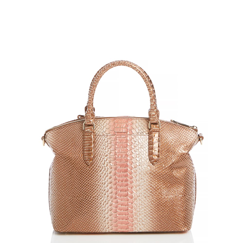 Brahmin Duxbury Satchel Natural CocoBay ID:Brahmin-203062