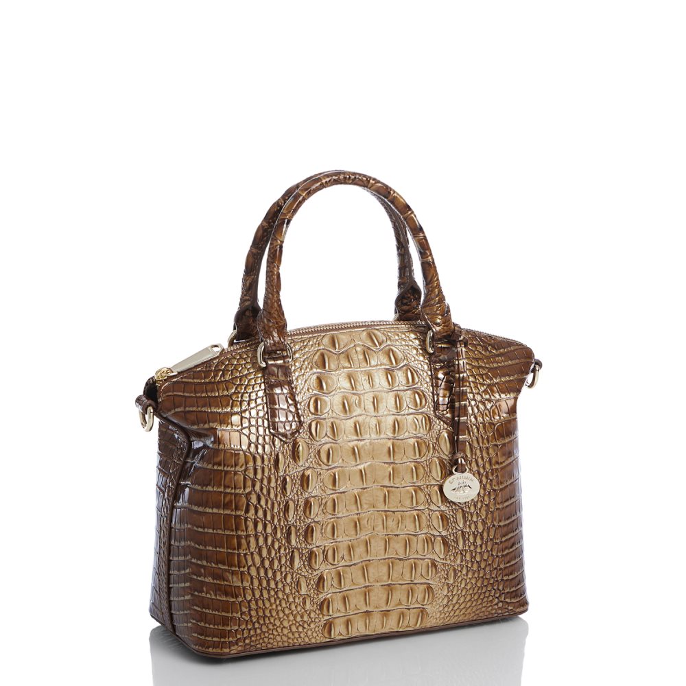 Brahmin Duxbury Satchel Teak Ombre Melbourne ID:Brahmin-203052
