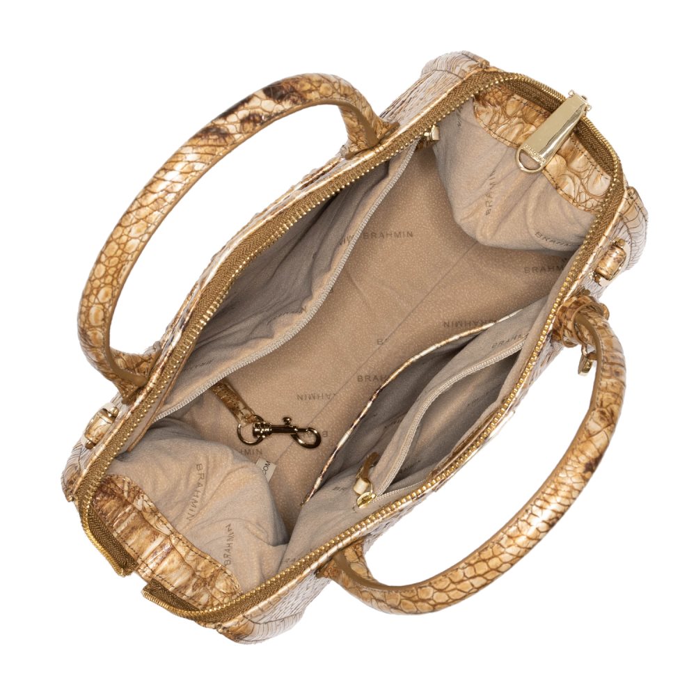 Brahmin Small Caroline Camel Safari Melbourne ID:Brahmin-202948