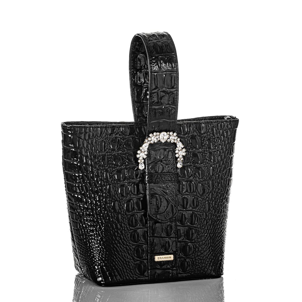 Brahmin Luxe Faith Black Melbourne ID:Brahmin-203472