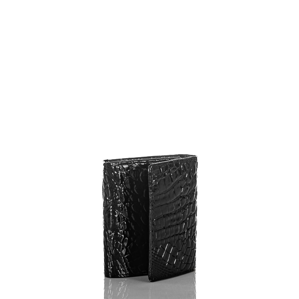 Brahmin Slim Trifold Black Melbourne ID:Brahmin-203618